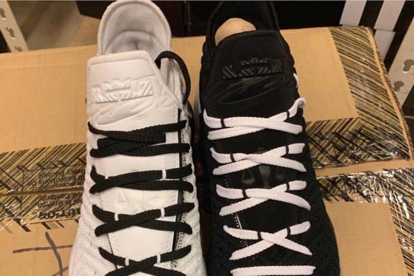 Nike LeBron 16 Equality White Blackå叿¥æ