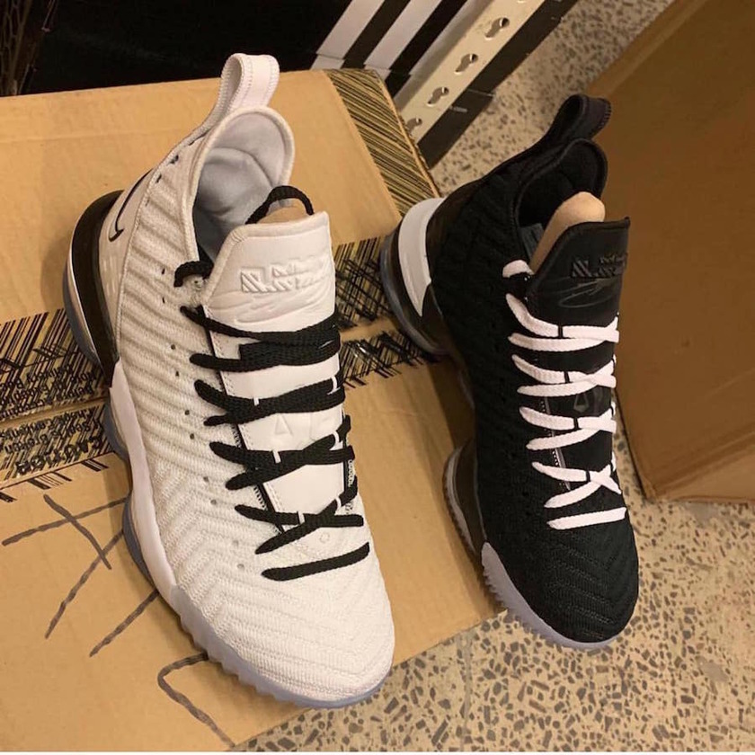 Nike LeBron 16 Equality Black Whiteå叿¥æ