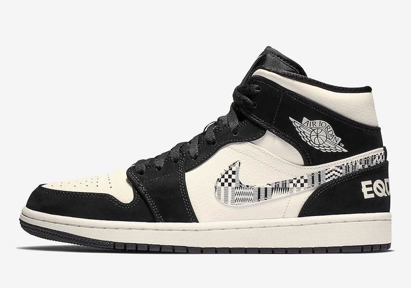 Air Jordan 1 Mid Equality 852542-010åå:registered:æ¥æ