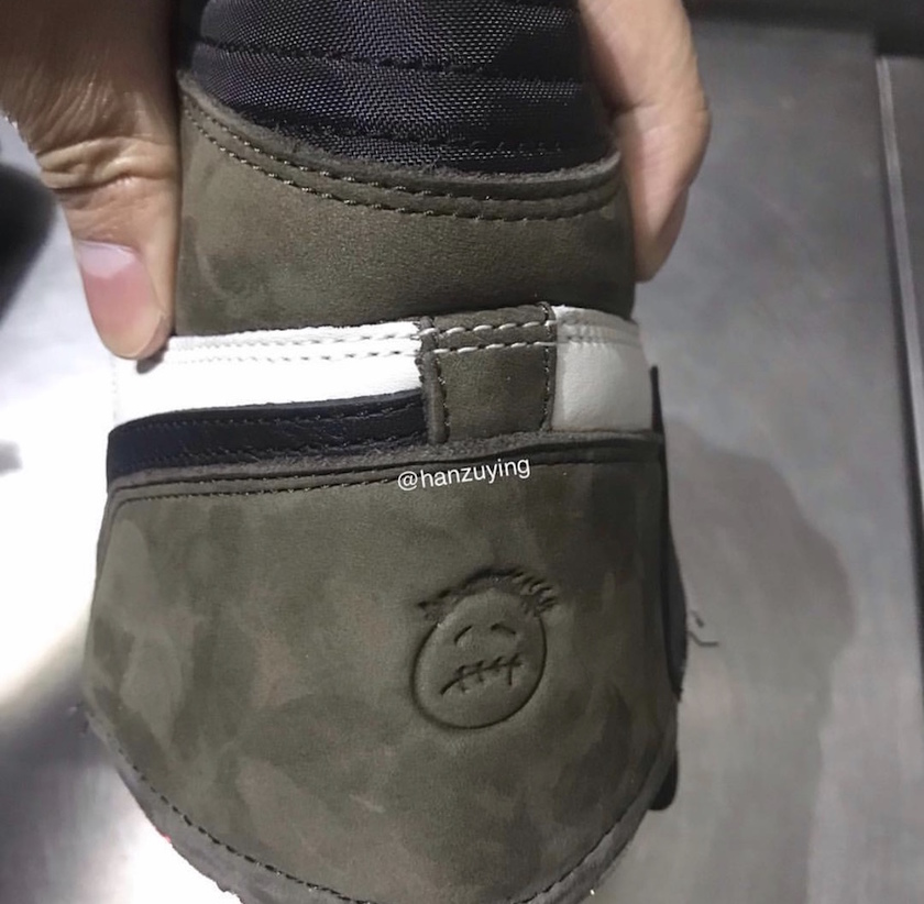 Travis Scott Air Jordan 1ä»äººææ°åCD4487-100 2019åå¸æ¥æ
