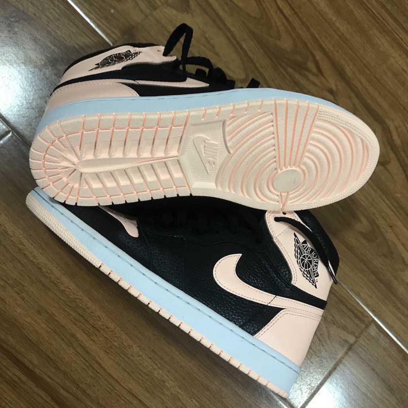 Air Jordan 1 Crimson Tint Pink Toe 555088-081åå:registered:æ¥æ