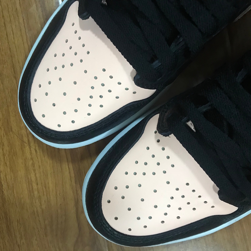 Air Jordan 1 Crimson Tint Pink Toe 555088-081åå:registered:æ¥æ