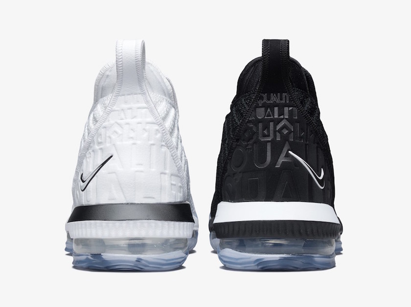 Nike LeBron 16 Equality BQ5969-100 BQ5969-101åå¸æ¥æä»·æ ¼