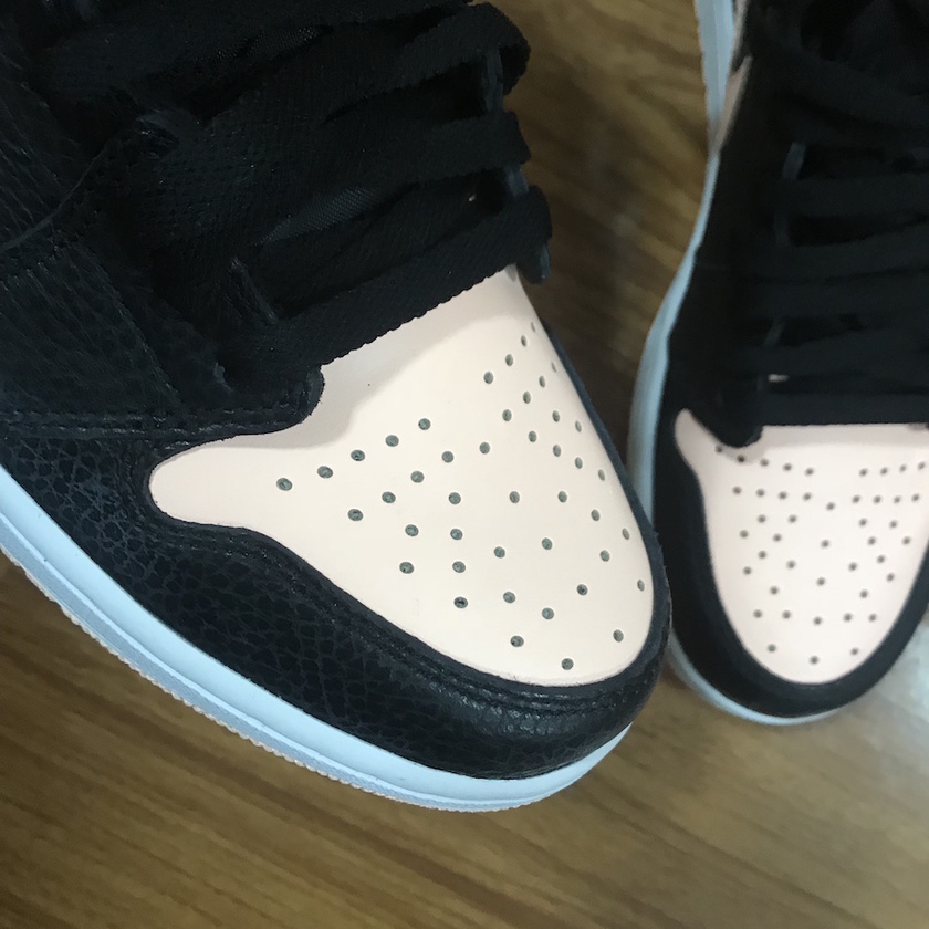 Air Jordan 1 Crimson Tint Pink Toe 555088-081åå:registered:æ¥æ