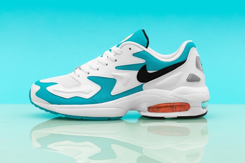 Nike Air Max2 Light å
¨æ°é
è²è¨è¨ãBlue Lagoonã