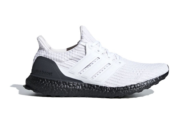 adidas UltraBOOST 4.0 å¨æ°ç½é»éè²å³å°ä¸æ¶