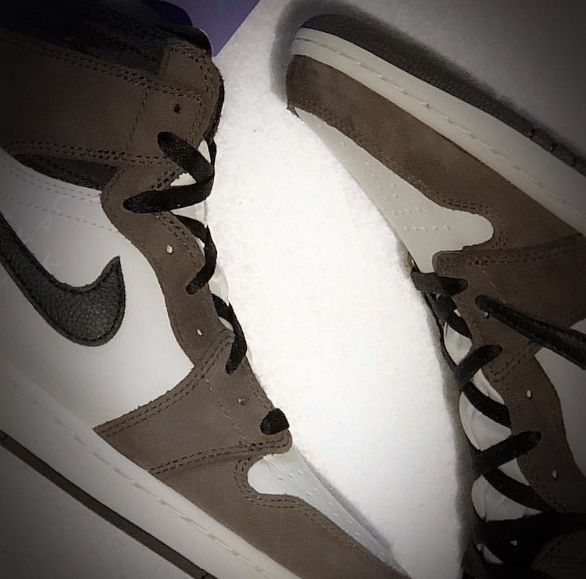 Travis Scott Air Jordan 1 Dark Mochaåå¸æ¥æ