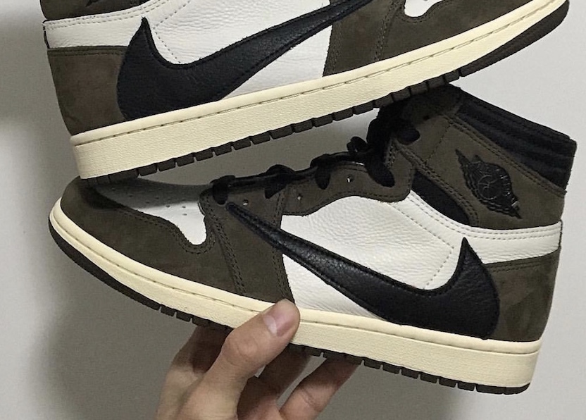 Travis Scott Air Jordan 1 Dark Mochaåå¸æ¥æ