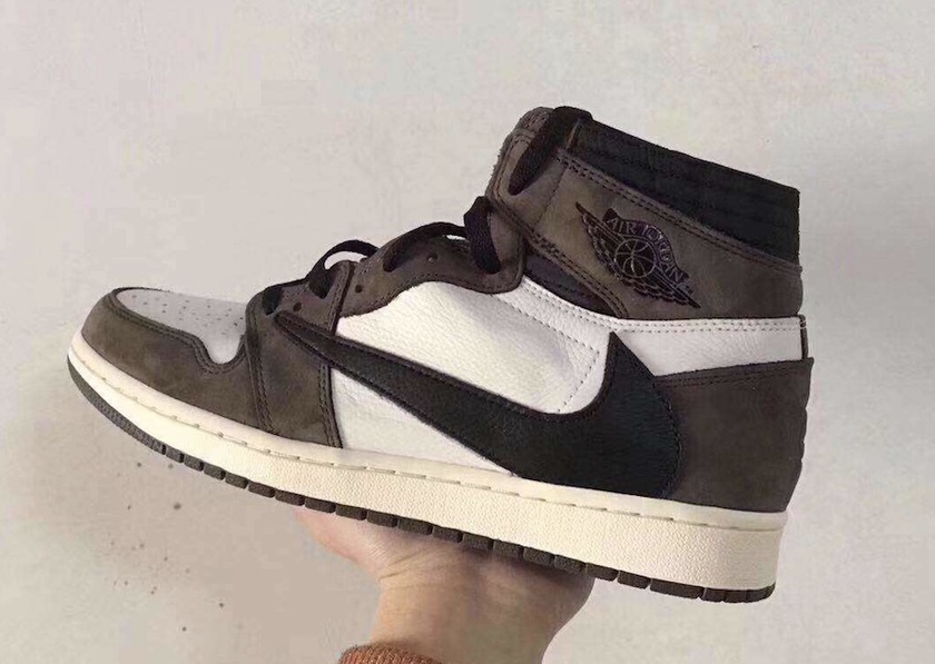 Travis Scott Air Jordan 1 Dark Mochaåå¸æ¥æ
