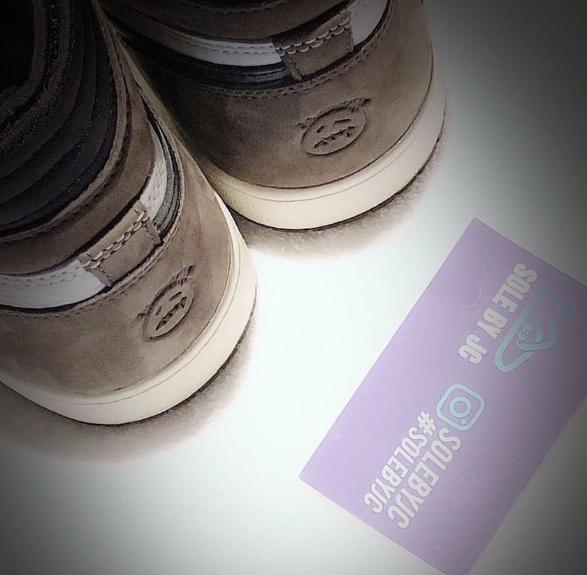 Travis Scott Air Jordan 1 Dark Mochaåå¸æ¥æ