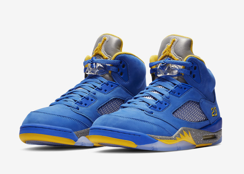Air Jordan 5 Laney Varsity Royal CD2720-400åå¸æ¥æä»·æ ¼