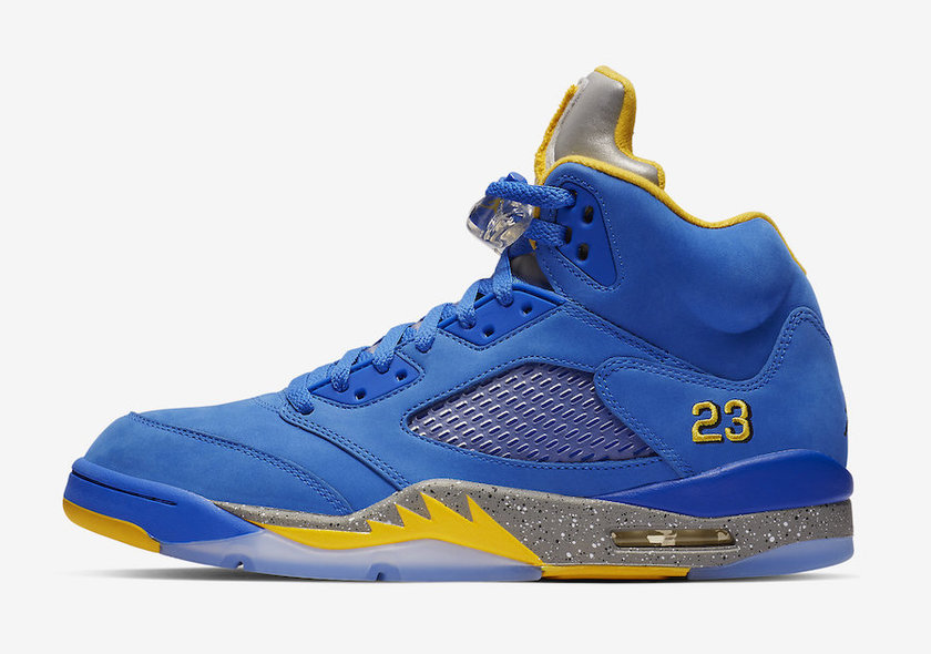 Air Jordan 5 Laney Varsity Royal CD2720-400åå¸æ¥æä»·æ ¼