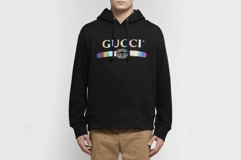 Gucci å¨åå Logo å°è± Hoodie ä¸æ¶