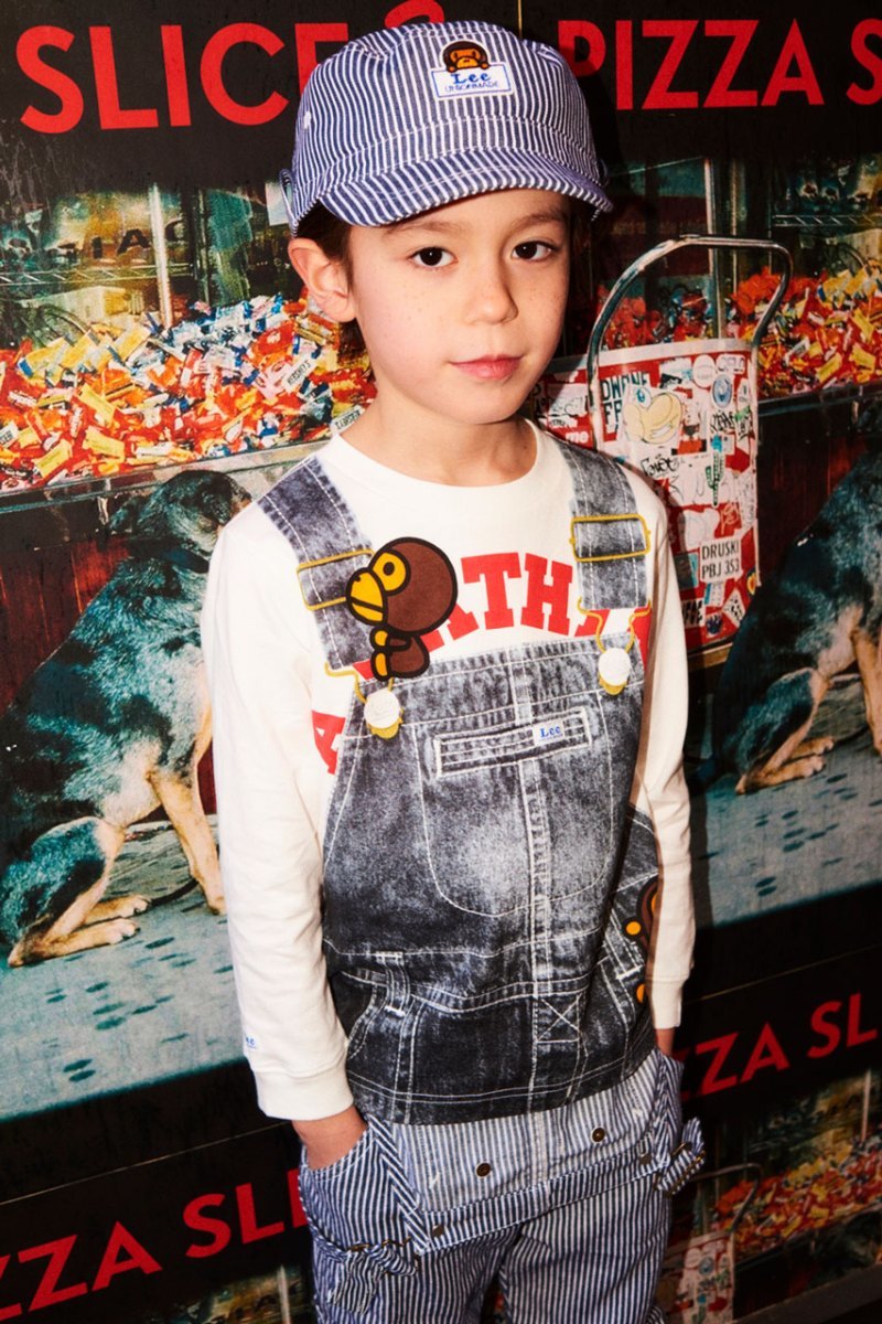 BAPE KIDS x Lee Jeans 2019 è¯å奿³¨ç³»å䏿¶