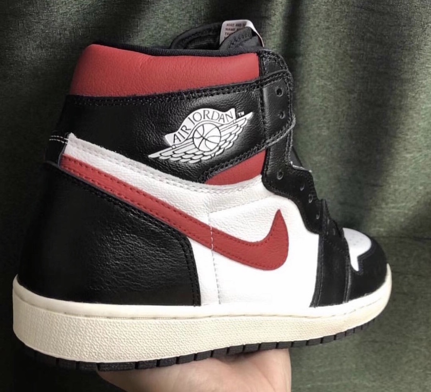 Air Jordan 1é»è²ç½è²å¥èº«æ¿çº¢è²555088-061 2019åå¸æ¥æ
