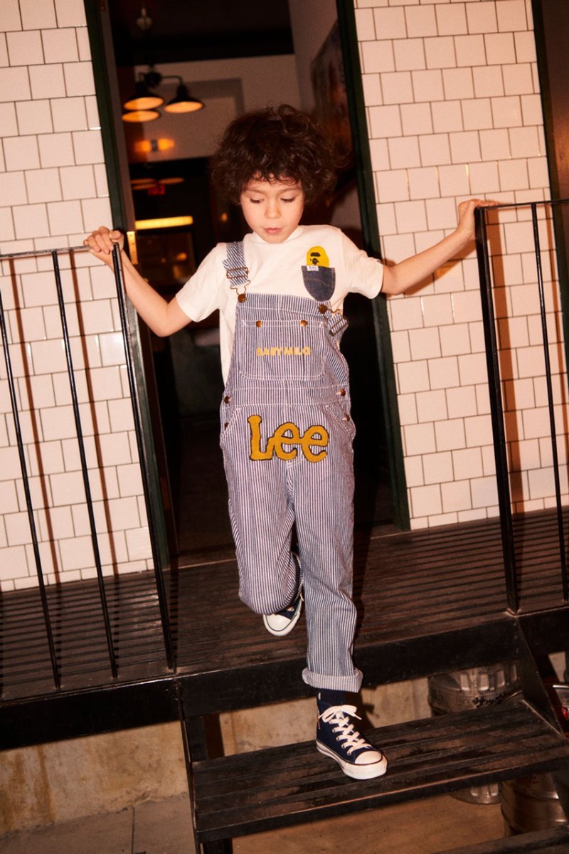 BAPE KIDS x Lee Jeans 2019 è¯å奿³¨ç³»å䏿¶