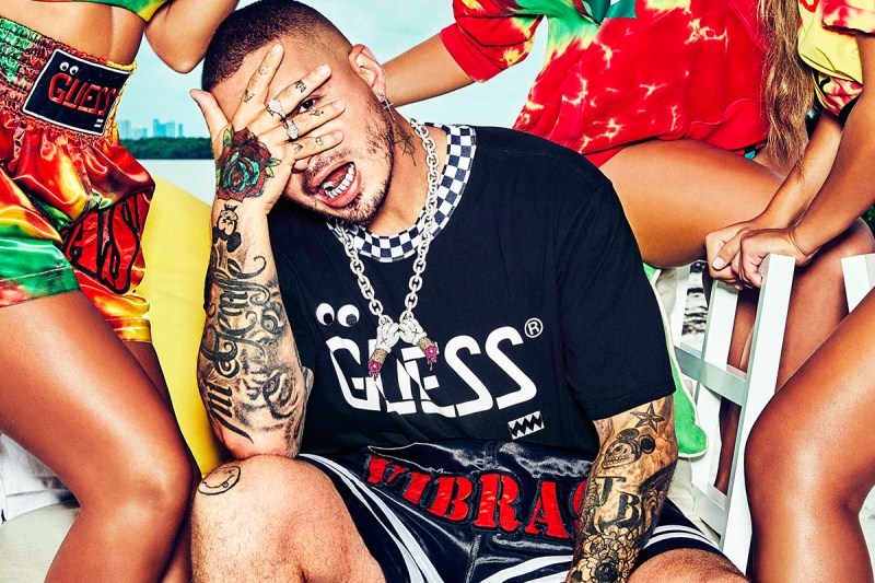 GUESS x J Balvin è¯åãGUESS Vibrasãå¥æ³¨ç³»å