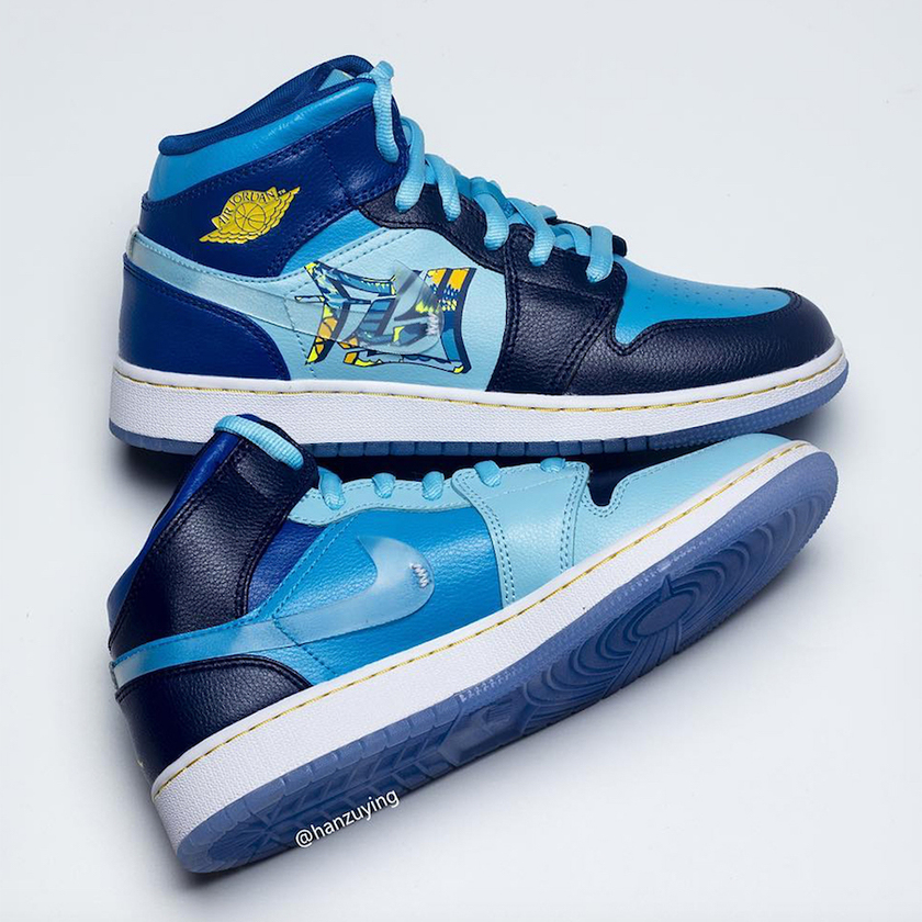 Air Jordan 1 Mid Fly 917698-201åå¸æ¥æ