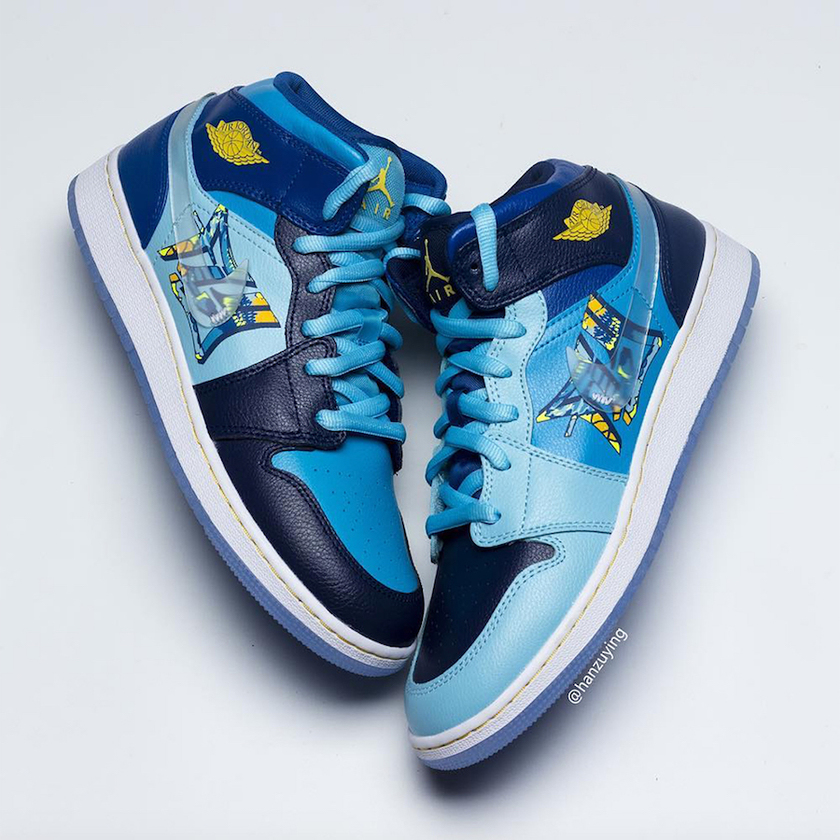 Air Jordan 1 Mid Fly 917698-201åå¸æ¥æ
