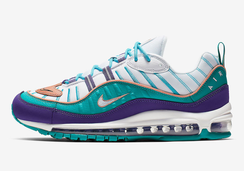 Nike Air Max 98ç´«è²æ·±éè²640744-500åå¸æ¥æ