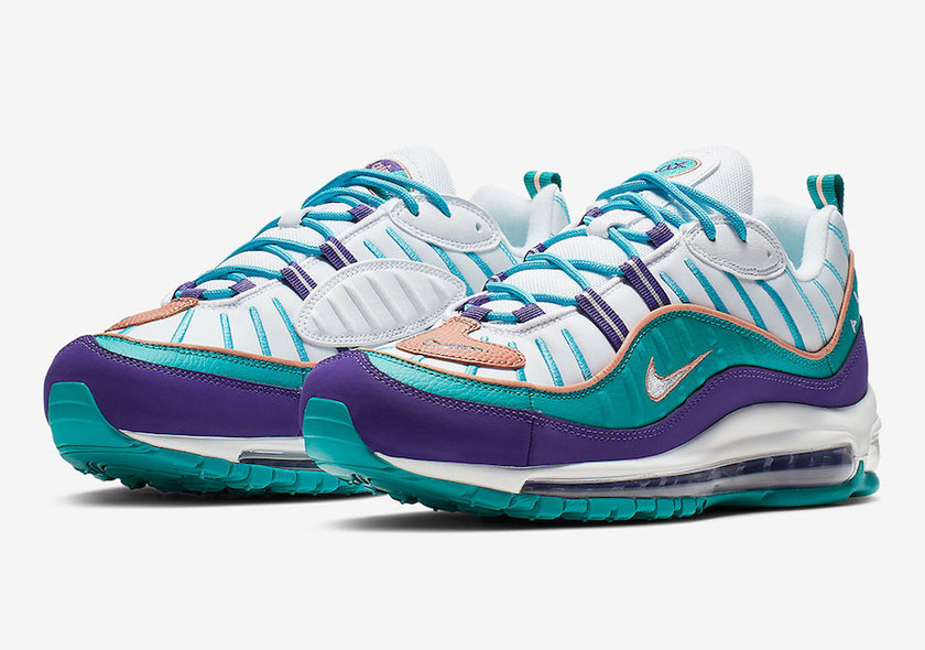 Nike Air Max 98ç´«è²æ·±éè²640744-500åå¸æ¥æ