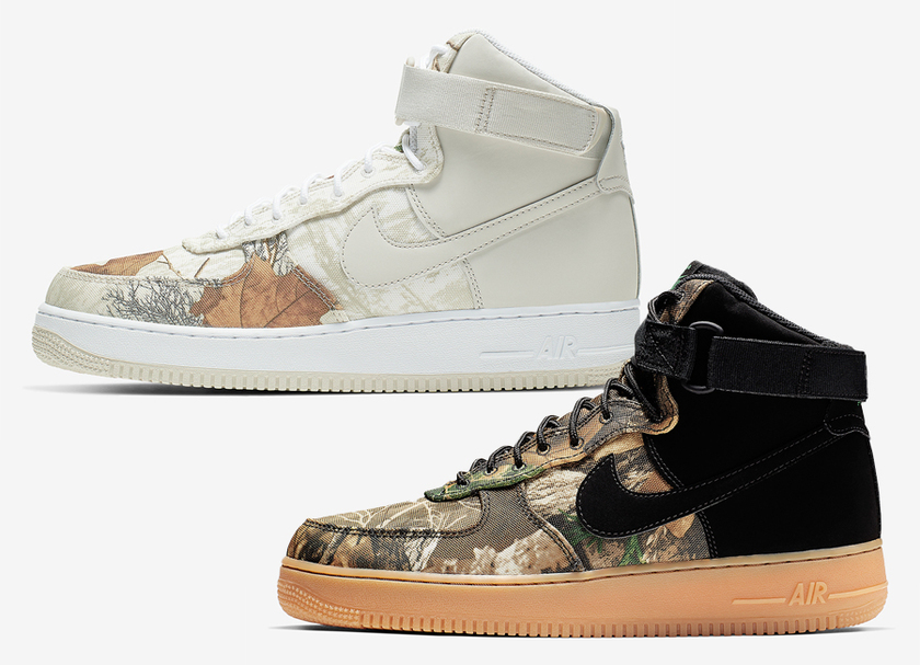 Nike Air Force 1 High Realtree AO2410-001 AO2410-100åå¸æ¥æ