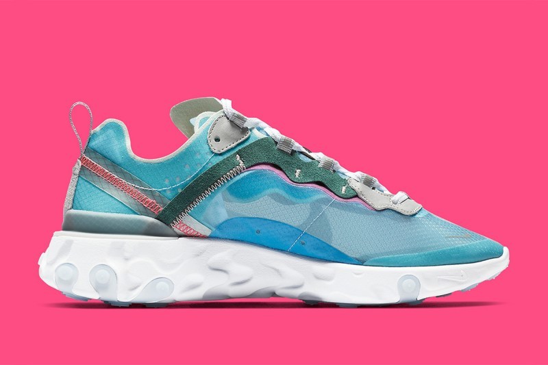 Nike React Element 87 å
¨æ°ãRoyal Tintãé
è²å³å°ä¸æ¶