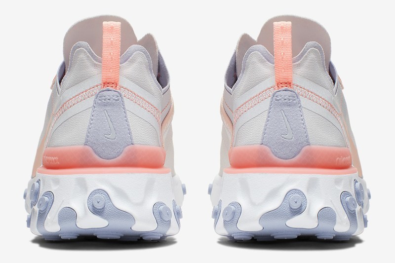 Nike React Element 55 å
¨æ°ãPale Pinkãé
è²