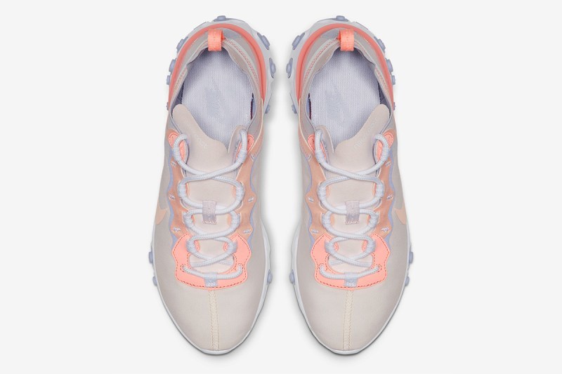 Nike React Element 55 å
¨æ°ãPale Pinkãé
è²