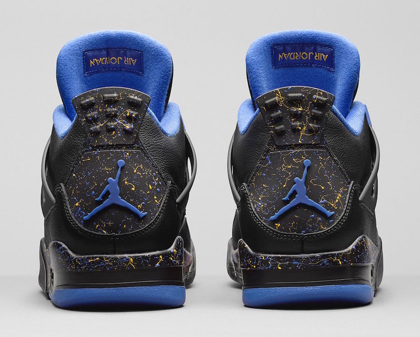 Air Jordan 4 Wings Black Blue 2019åå¸æ¥æ
