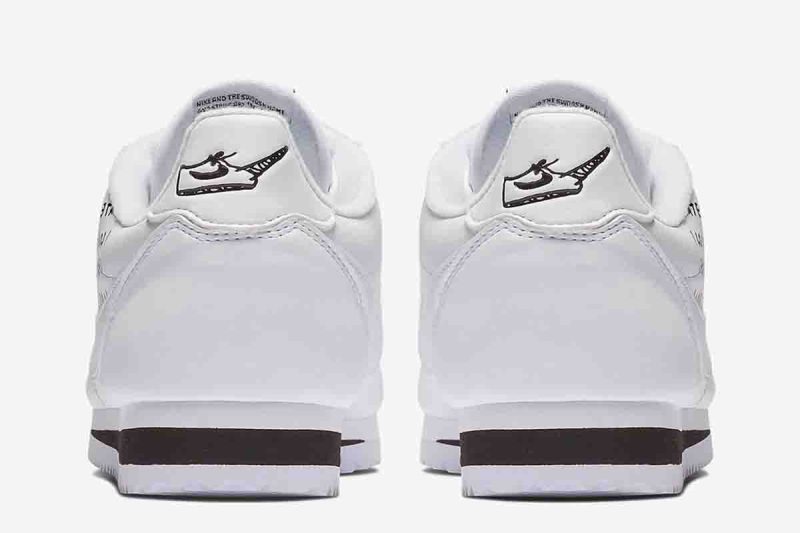 Nathan Bell x Nike Cortez å¨æ°å¥æ³¨æç¹ªéæ¬¾