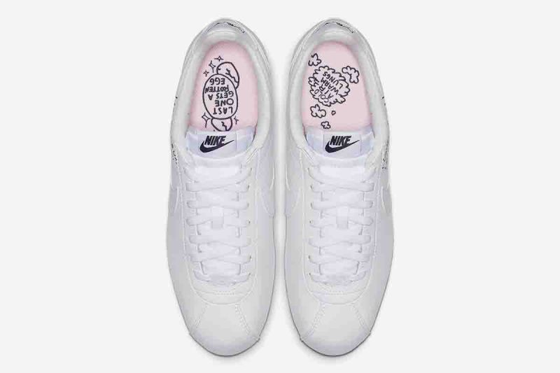 Nathan Bell x Nike Cortez å¨æ°å¥æ³¨æç¹ªéæ¬¾
