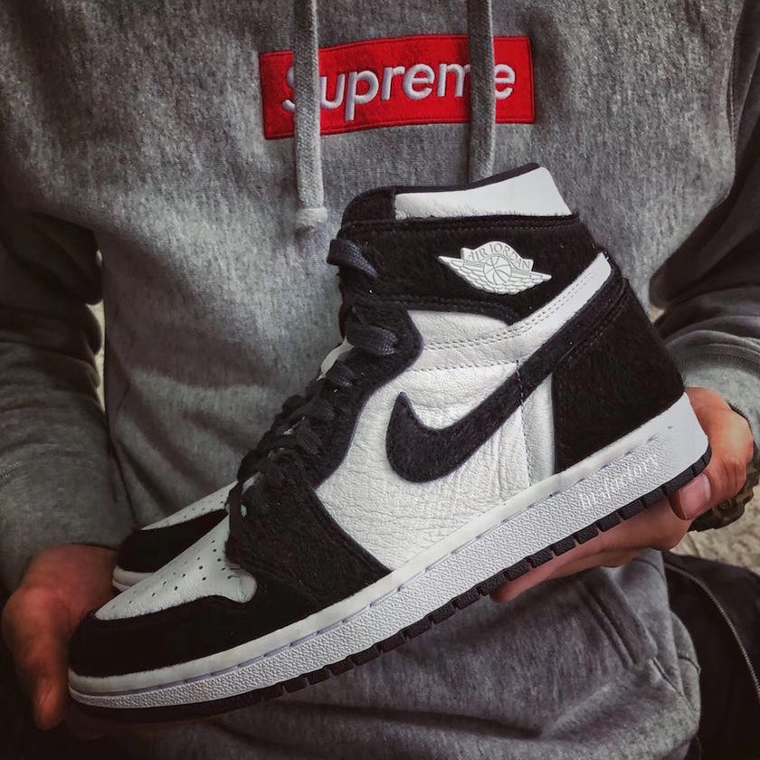 Air Jordan 1 Retro High OG女è£
é»è²ç½çç«2019 CD0461-007å叿¥æ