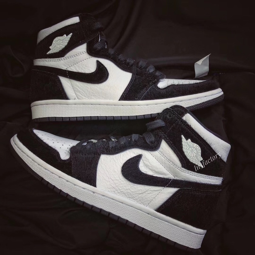 Air Jordan 1 Retro High OG女è£
é»è²ç½çç«2019 CD0461-007å叿¥æ