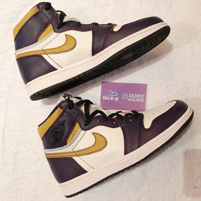 Nike SB Air Jordan 1 Lakers CD6578-507åå¸æ¥æ