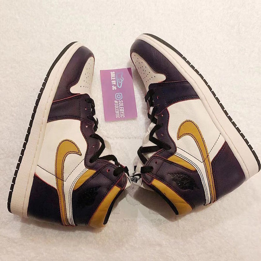 Nike SB Air Jordan 1 Lakers CD6578-507åå¸æ¥æ