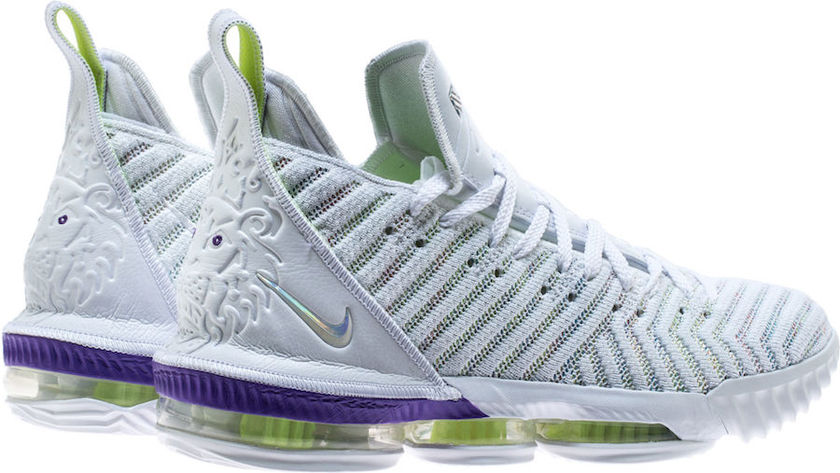 Nike LeBron 16 Buzz Lightyearç½è²å¤è²è¶çº§è¡èAO2588-102åå¸æ¥æPirce
