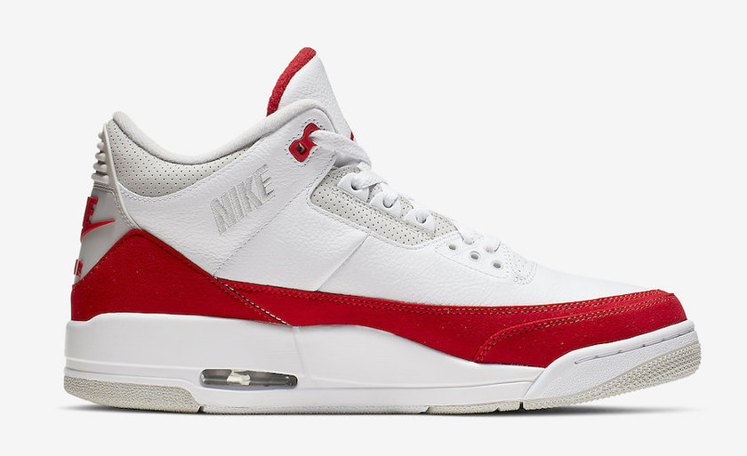 Air Jordan 3 Tinker White University Red CJ0939-100åå¸æ¥æ