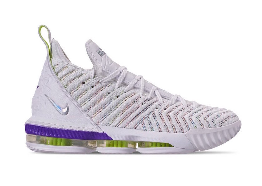 Nike LeBron 16 Buzz Lightyearç½è²å¤è²è¶çº§è¡èAO2588-102åå¸æ¥æPirce