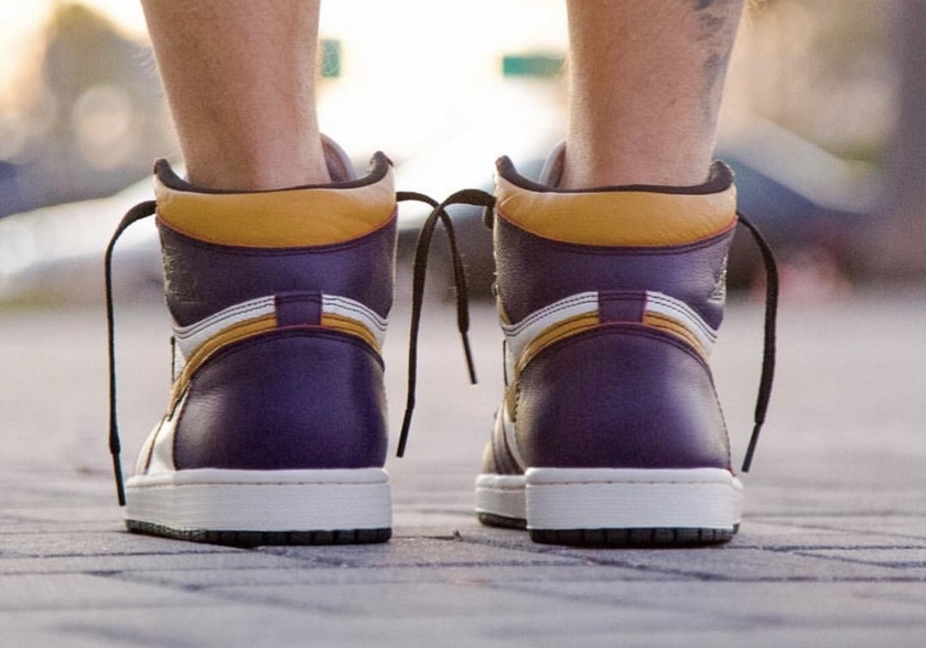 Nike SB Air Jordan 1 Lakers Courtç´«å¸é£å¸å¤§å­¦éé»CD6578-507åå¸æ¥æ