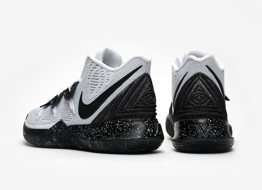 Nike Kyrie 5 Oreo White Black AO2918-100åå:registered:æ¥æ