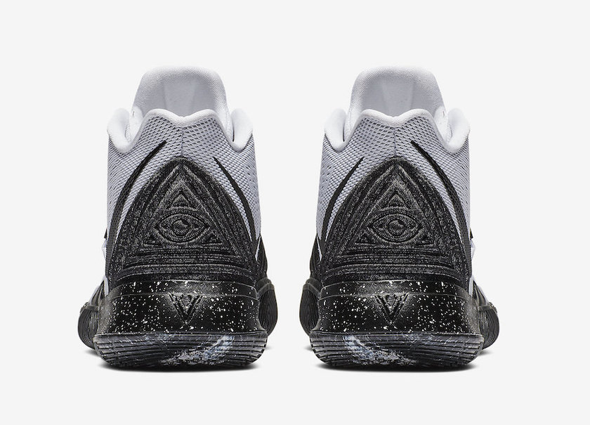 Nike Kyrie 5 Oreo White Black AO2918-100åå¸æ¥æä»·æ ¼