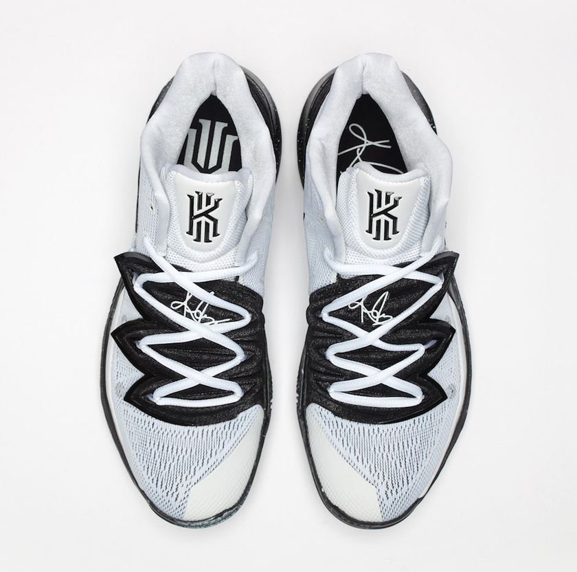 Nike Kyrie 5 Oreo White Black AO2918-100åå:registered:æ¥æ