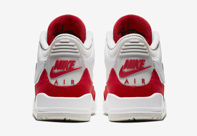 Air Jordan 3 Tinker White University Red CJ0939-100åå¸æ¥æ