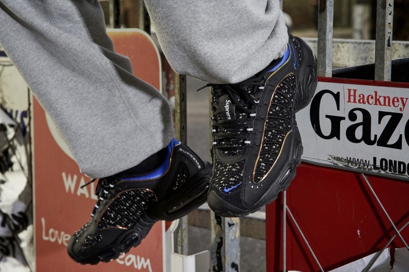 Supreme x Nike è¯å Air Tailwind IV éæ¬¾æ­£å¼ç¼ä½