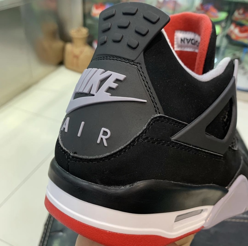 Air Jordan 4 Bred 2019 308497-060åå:registered:æ¥æ