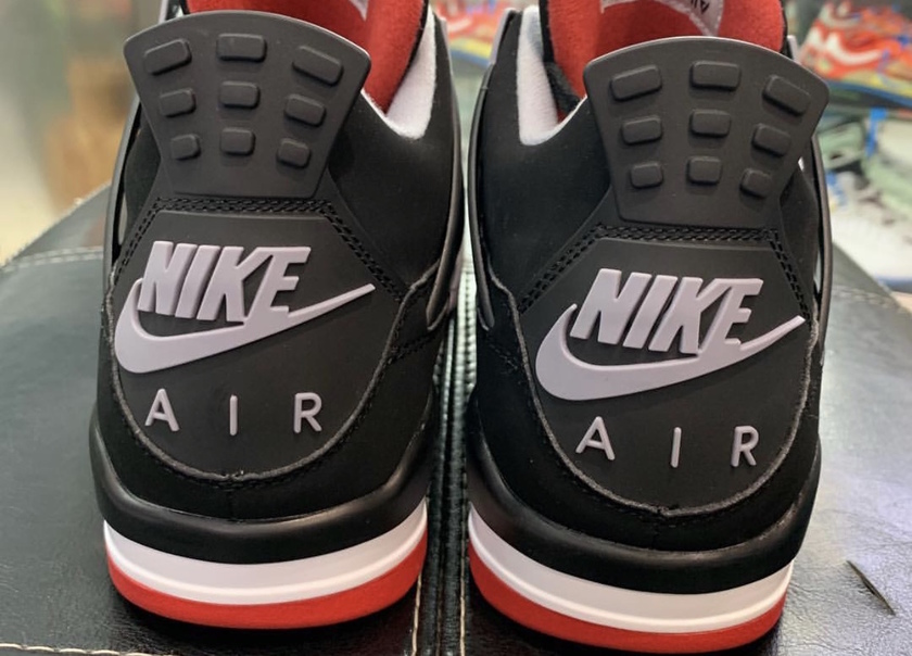 Air Jordan 4 Bred 2019 308497-060åå:registered:æ¥æ