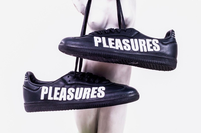PLEASURES x adidas Consortium è¯å Samba æ­£å¼ç¼ä½