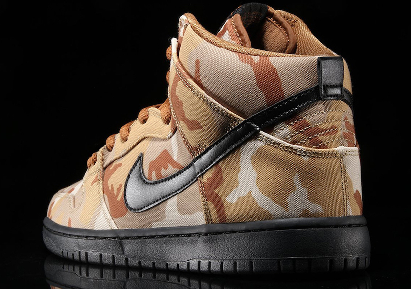 Nike SB Dunk High Desert Camo BQ6826-200åå¸æ¥æ