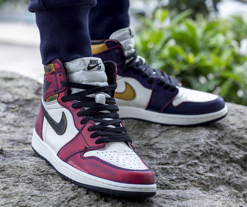 Nike SB Air Jordan 1 Chicago Lakers CD6578-507 Release Date